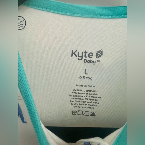 NWT Kyte BABY Sleep Bag Walker, Dragon, 0.5 TOG / Sz L (18-36 months) - Picture 3 of 5